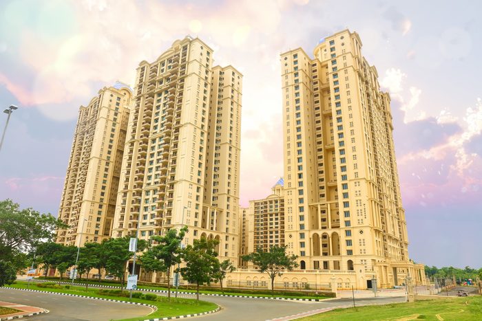 Residential apartment towers in Chennai